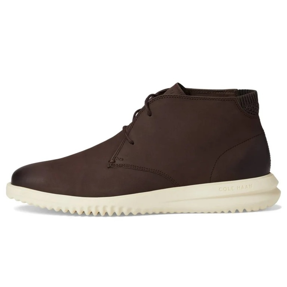 Cole Haan Men's Grand+ Chukka Brown Genuine Leather Boots Size 11 (New w/box)